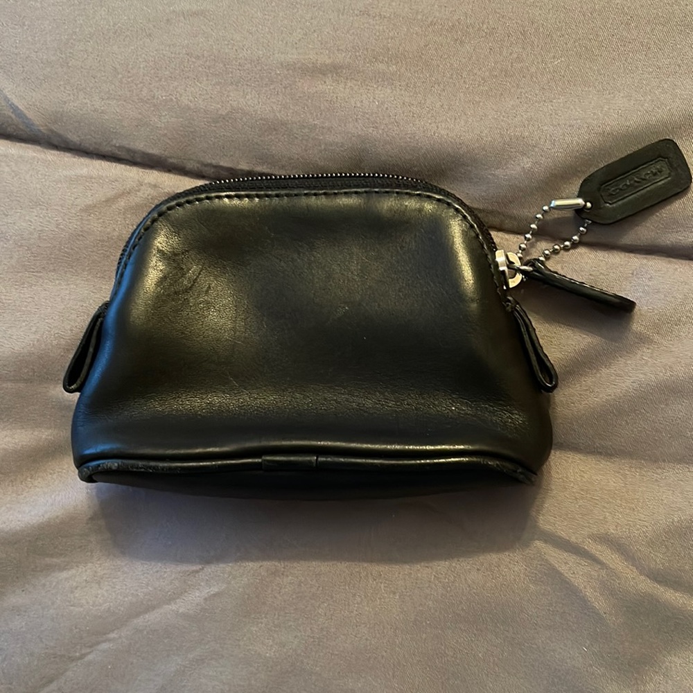Coach change purse.